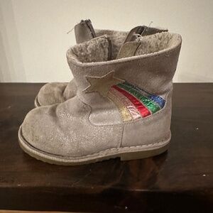 Mini Boden Shearling Lined Boots